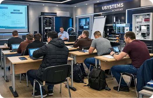 Современные учебные классы для обучения монтажников и проектировщиков в Москве